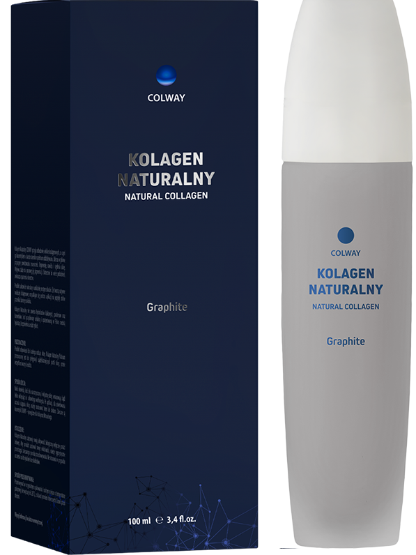 Kolagen naturalny Graphite 100ml - żel do rąk, stóp, włosów i paznokci