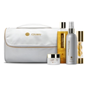 Złoty Zestaw ATELO - kosmetyki do twarzy z kolagenem