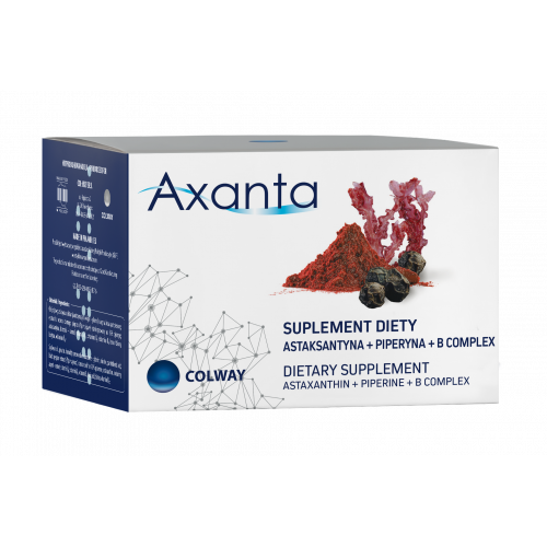 Axanta - antyoksydant naturalny w tabletkach