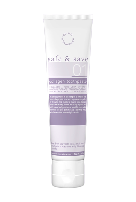 Pasta do zębów z kolagenem